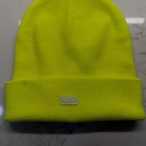 Kith Neon Yellow  Beanie
